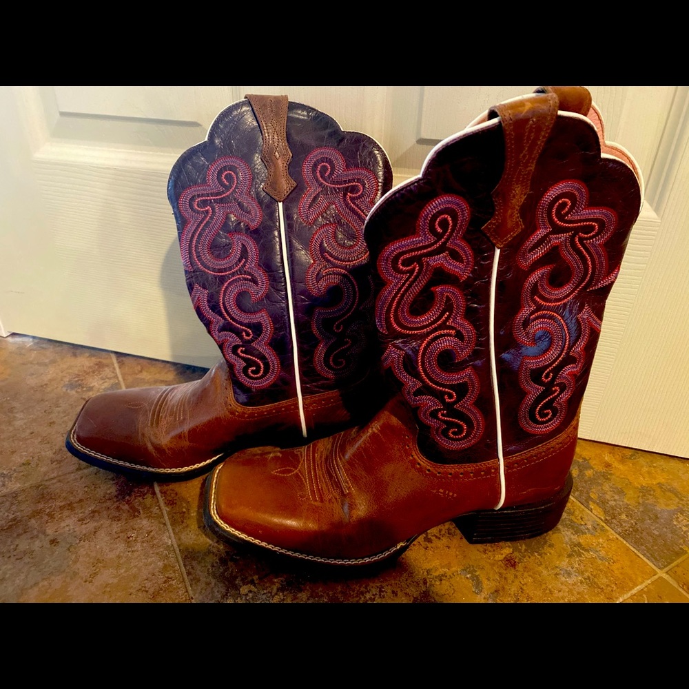 Leather Cowboy boots